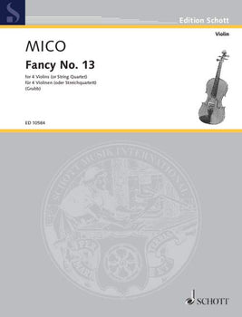 Fancy No. 13 - Score