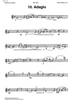 Studies for clarinet, Vol. 3 No.10 - Adagio - Clarinet