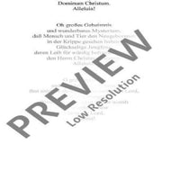 O Magnum Mysterium - Choral Score