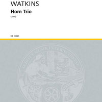 Horn Trio - Score and Parts