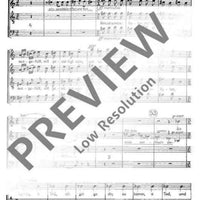 Kantate Nr. 2 - Choral Score