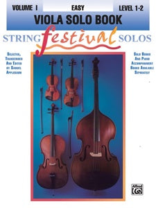 String Festival Solos, Volume I - Viola and Piano