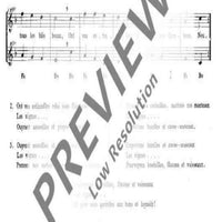 Old French Christmas Songs - Performing Score