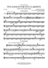 Five Dances for Five Clarinets - 1st F Horns
