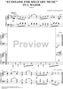 "Ecossaise for Military Music" in G Major, WoO23
