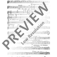 Friede den Menschen auf Erden - Score and Parts