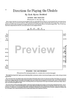 Table of Contents & Directions for Playing the Ukulele - Bonus Material