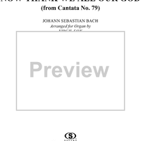 Now Thank We All Our God (from Cantata No. 79)