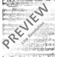 Trio D Major - Full Score