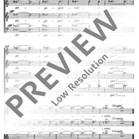 Kantate Nr. 3 - Choral Score