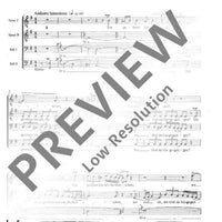 Zeichen am Weg - Choral Score