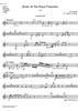 Music for the Royal Fireworks HWV 351 - Bb Piccolo Trumpet
