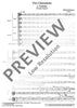 Vier Chorstücke - Choral Score