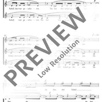 Schlummerliedchen - Choral Score