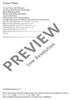 Unser Vater - Vocal And Performing Score