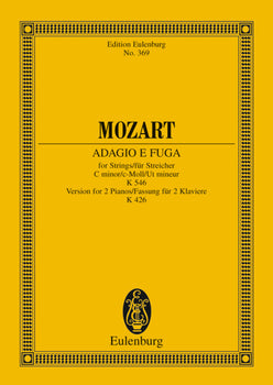 Adagio and Fugue C minor - Full Score
