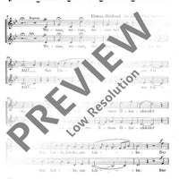 Alles ist Liebe - Choral Score