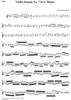 Violin Sonata No. 7 - Violin