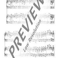 Organ Concerto No. 12 B Major - Organ Reduction