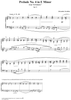 Prelude No. 4 in E minor