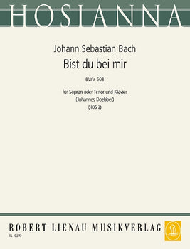 Bist du bei mir in E flat major