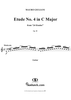 Etude No. 4 in C major - From "24 Etudes"  Op. 48