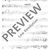 The sound of the flute