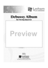 Debussy Album - Score