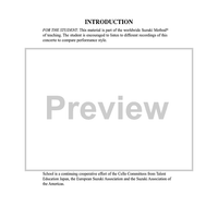 Suzuki Cello School, Volume 9 - Cello Part & Accompaniment Book