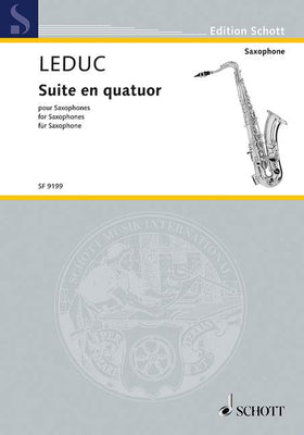 Suite en Quatuor - Full Score