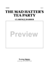 The Mad Hatter's Tea Party - for Percussion Ensemble - Score