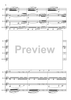 String Quartet No. 1, Mvts. 2 and 3 - Score