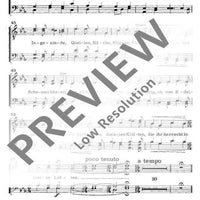 Lobt den Herrn, ihr Wesen all - Choral Score