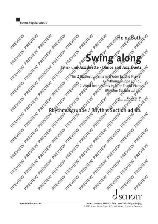 Swing Along - Harmony-/rhythm Instruments