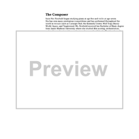 American Landscape - Score