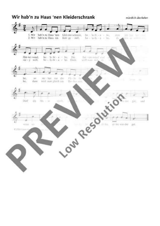 Wir hab'n zu Haus 'nen Kleiderschrank