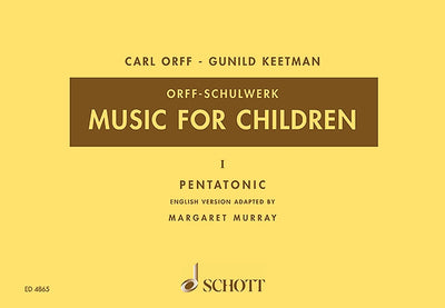 Music for Children - Vocal And Performing Score