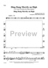 Ding Dong Merrily on High - Five Carol Favorites for Piano Quintet - Viola