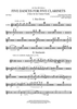Five Dances for Five Clarinets - 2nd Flutes