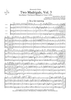 Two Madrigals, Vol. 3 - from Morley's "First Book of Madrigals to 4 Voices" (1594) - Score
