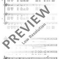 Down By The Riverside - Choral Score