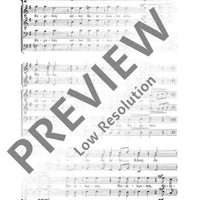 Wer sich die Musik erkiest - Choral Score