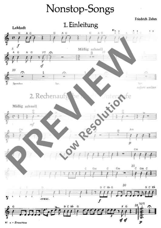 Nonstop-Songs - Guitar