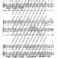 Ein Kind ist uns geboren - Score