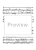 Three Melodies - Piano Score