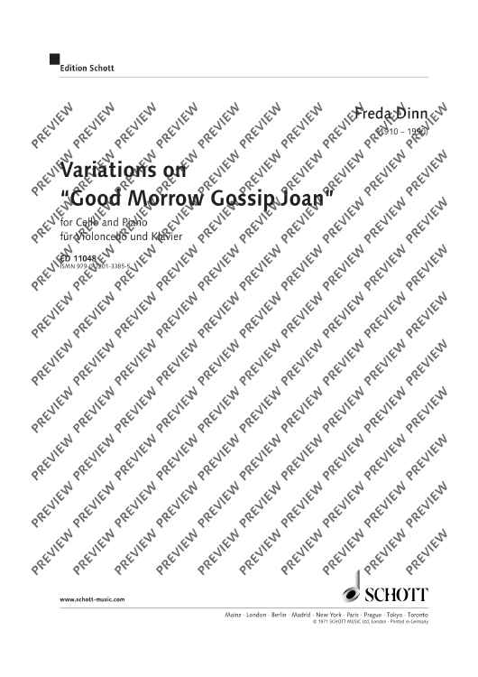 Variations - Score and Parts