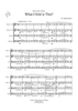 What Child Is This? - Score