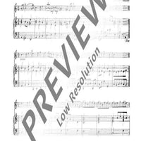 Leichte Spielmusik des Rokoko