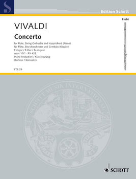 Concerto No. 1 F major - Piano Score With Solo Part