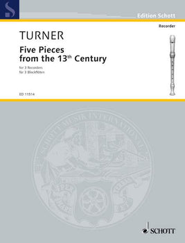 Five Pieces from the 13th Century - Performing Score